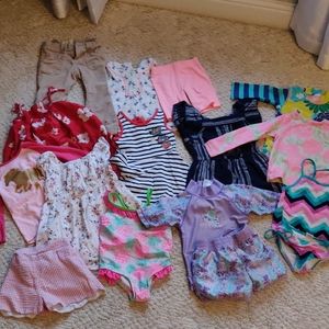 Girls summer lot size 3t